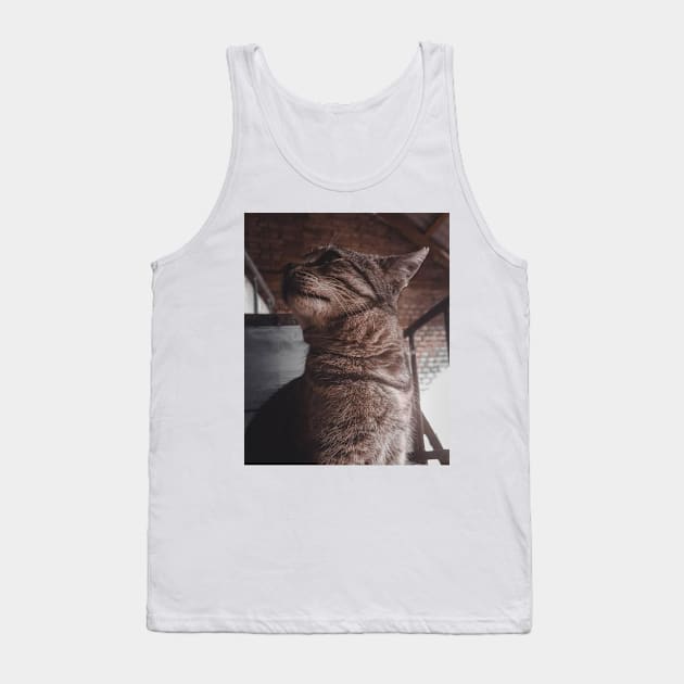 cat Tank Top by milicab